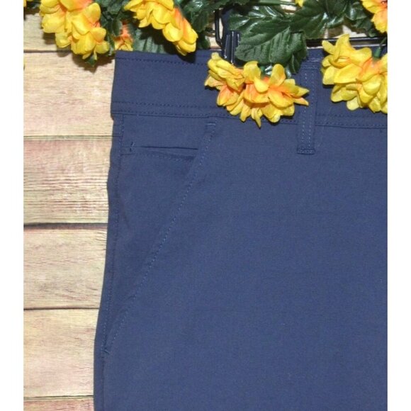 Weatherproof Vintage Mens Blue Straight Leg Nylon Tech Pants Size 36 X 30 Hiking - Picture 3 of 9